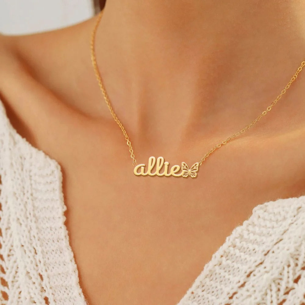ALLIE  TTL01 Personalized Name Necklace – Perfect Gift