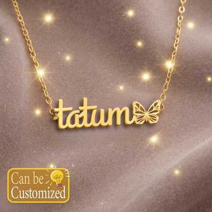 TATUM  TTL01 Personalized Name Necklace – Perfect Gift
