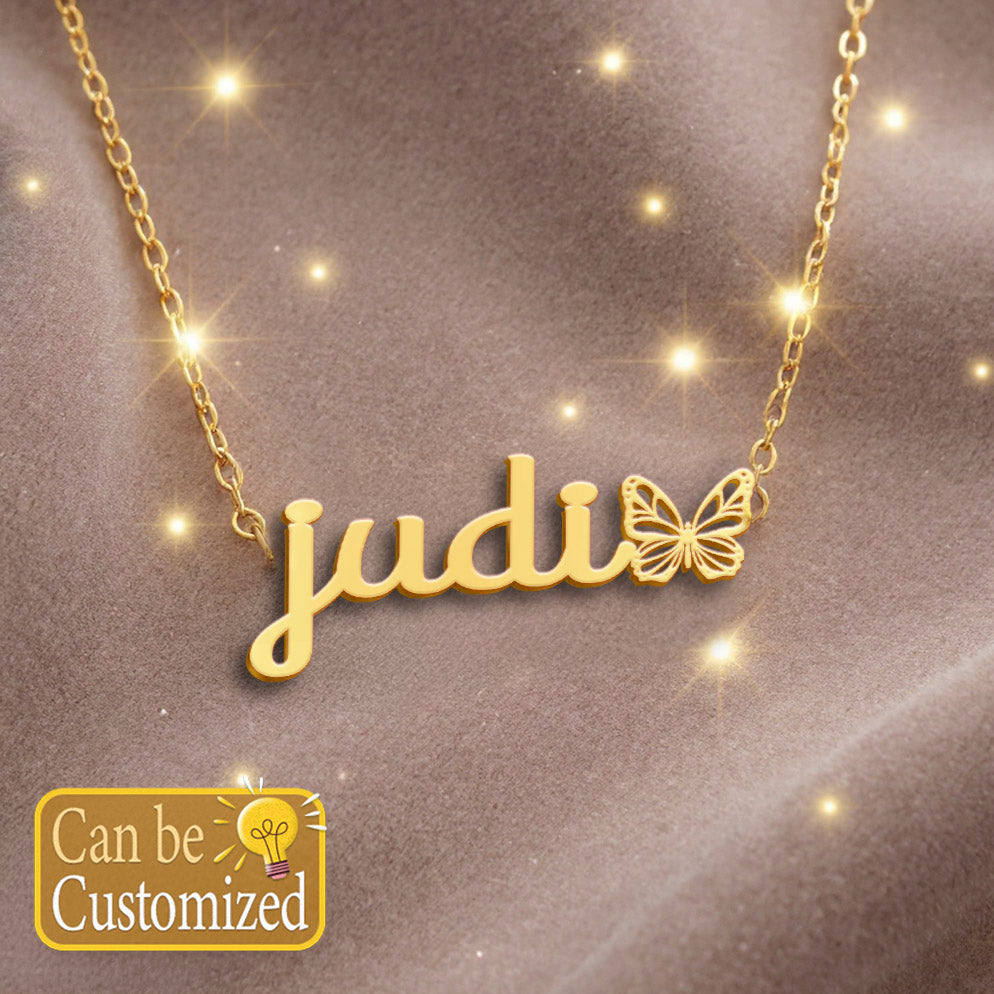 JUDI  TTL01 Personalized Name Necklace – Perfect Gift