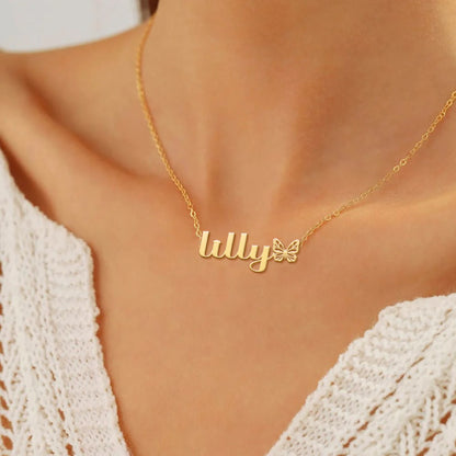 LILLY  TTX22 Personalized Name Necklace – Perfect Gift