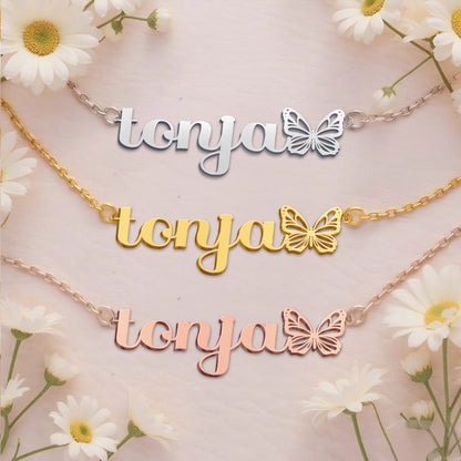TONJA  TTX22 Personalized Name Necklace – Perfect Gift