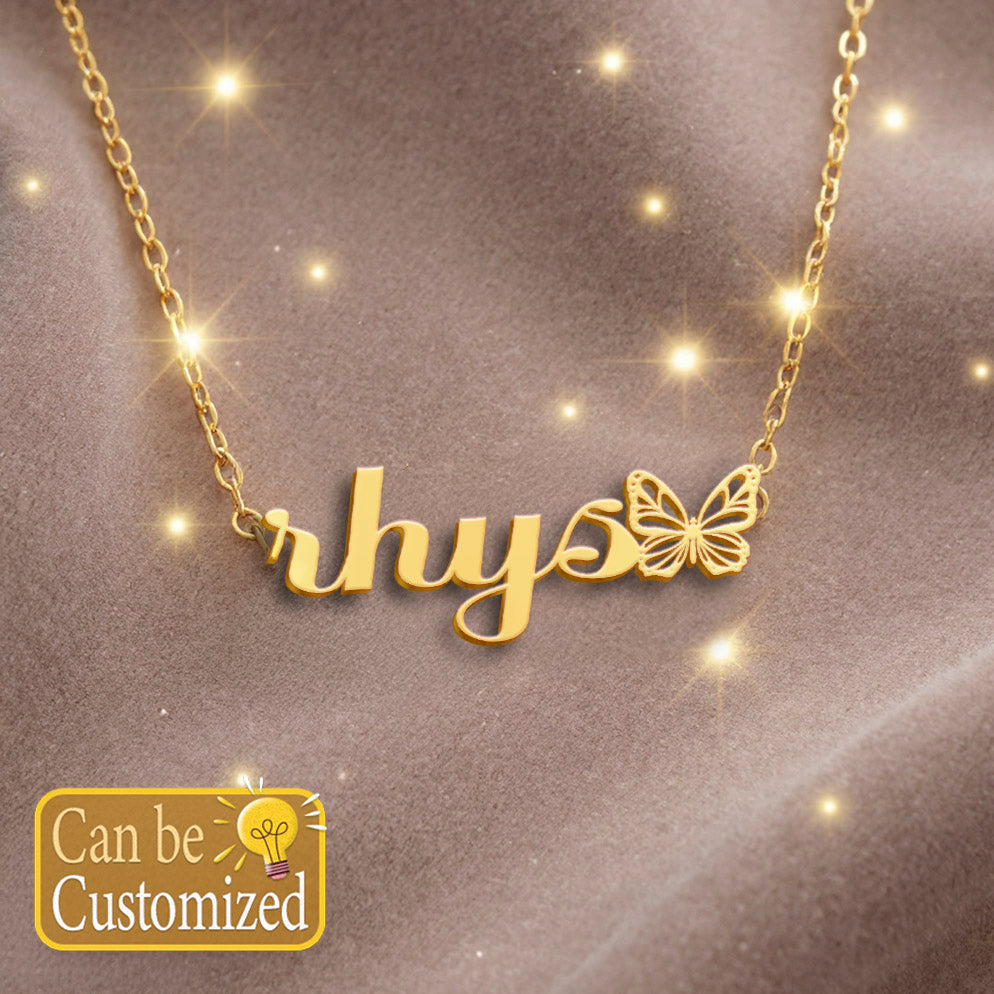 RHYS  TTX22 Personalized Name Necklace – Perfect Gift
