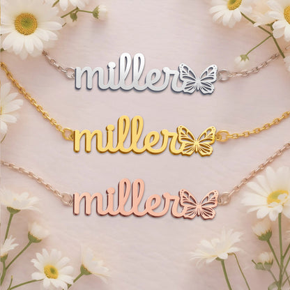 MILLER  TTL01 Personalized Name Necklace – Perfect Gift