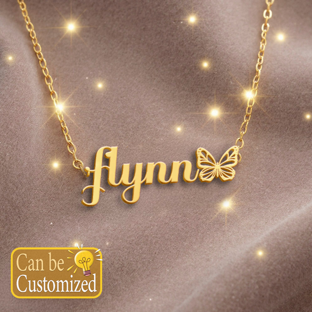 FLYNN  TTX22 Personalized Name Necklace – Perfect Gift