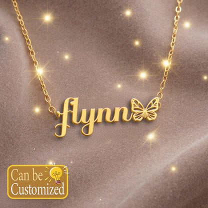 FLYNN  TTX22 Personalized Name Necklace – Perfect Gift