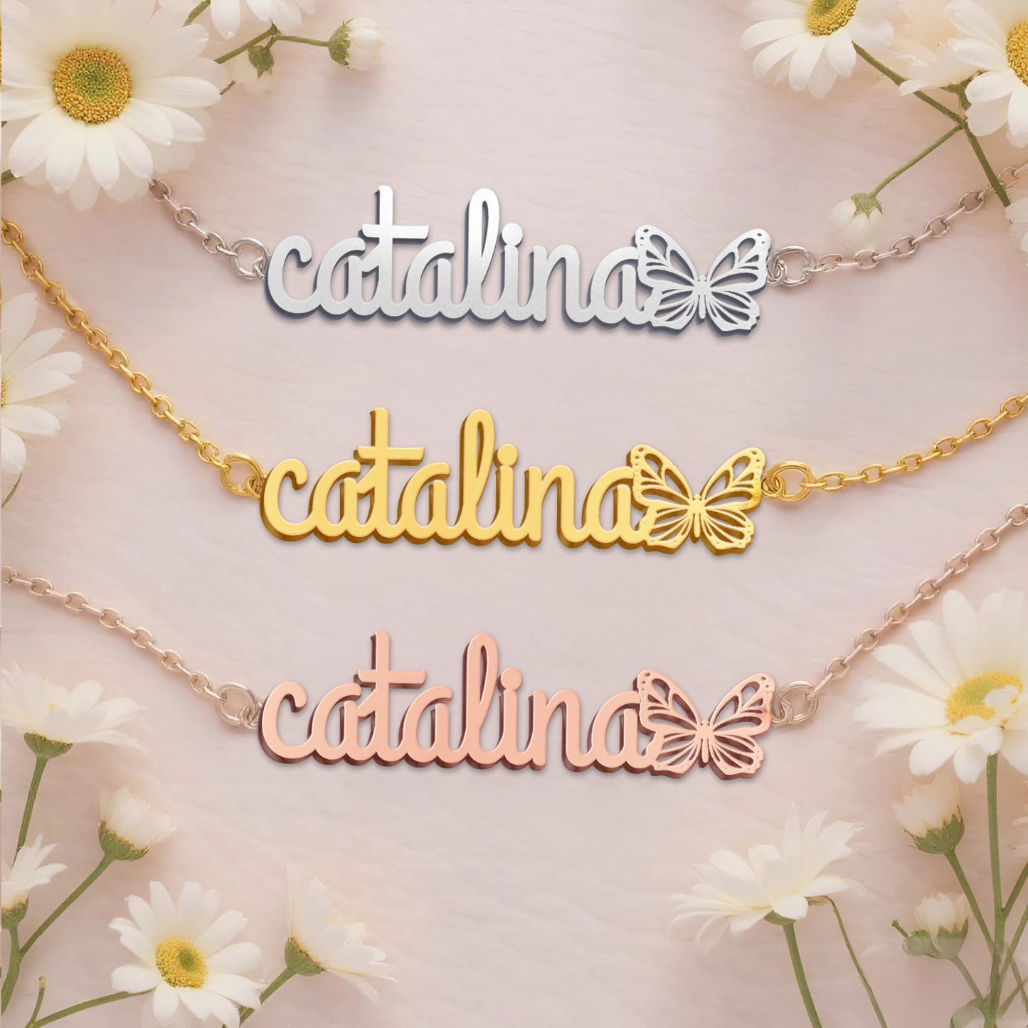CATALINA  TTL01 Personalized Name Necklace – Perfect Gift