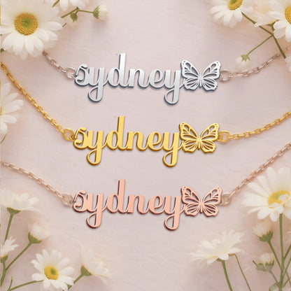 SYDNEY  TTX22 Personalized Name Necklace – Perfect Gift