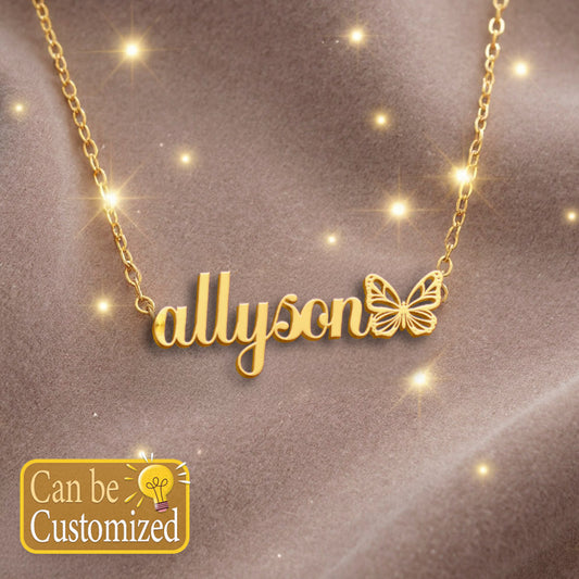 ALLYSON  TTX22 Personalized Name Necklace – Perfect Gift