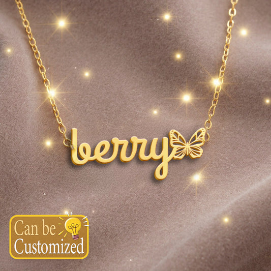 BERRY  TTL01 Personalized Name Necklace – Perfect Gift
