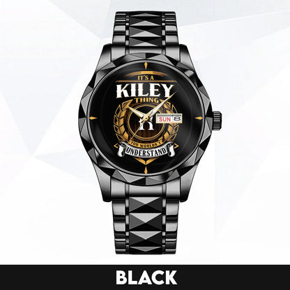 KILEY H79-02 Thing You Wouldn't Understand Watch – Custom Name & Initial Watch