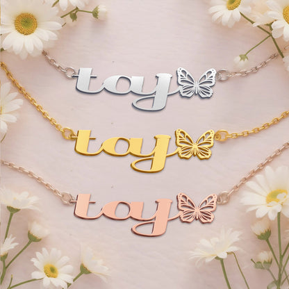 TAJ  TTX22 Personalized Name Necklace – Perfect Gift