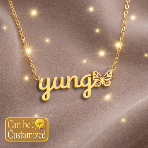 YUNG  TTL01 Personalized Name Necklace – Perfect Gift