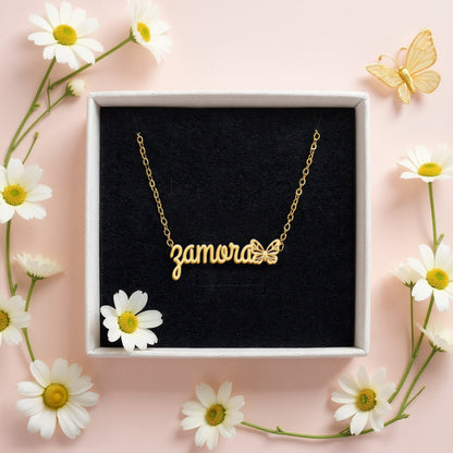 ZAMORA  TTL01 Personalized Name Necklace – Perfect Gift