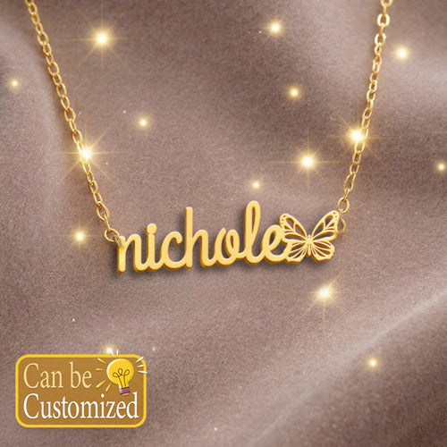 NICHOLE  TTL01 Personalized Name Necklace – Perfect Gift