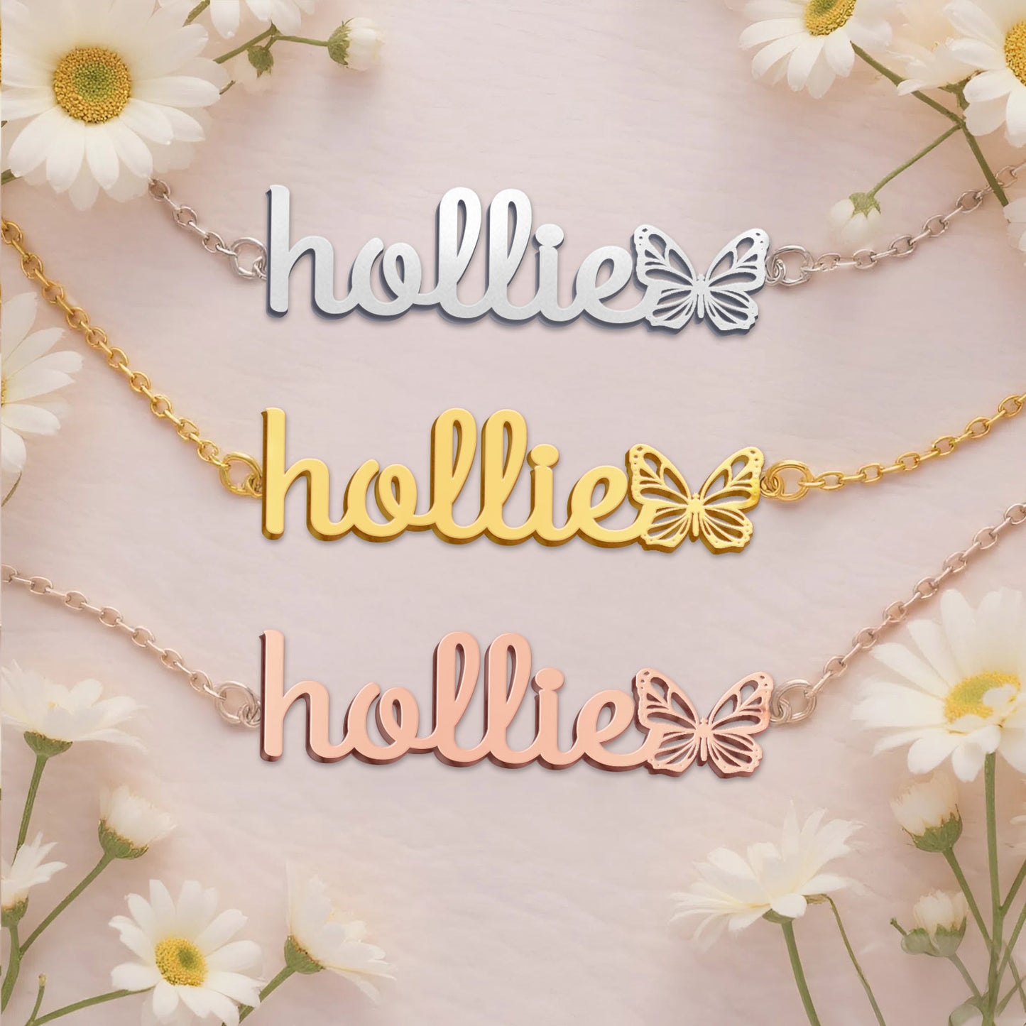 HOLLIE  TTL01 Personalized Name Necklace – Perfect Gift