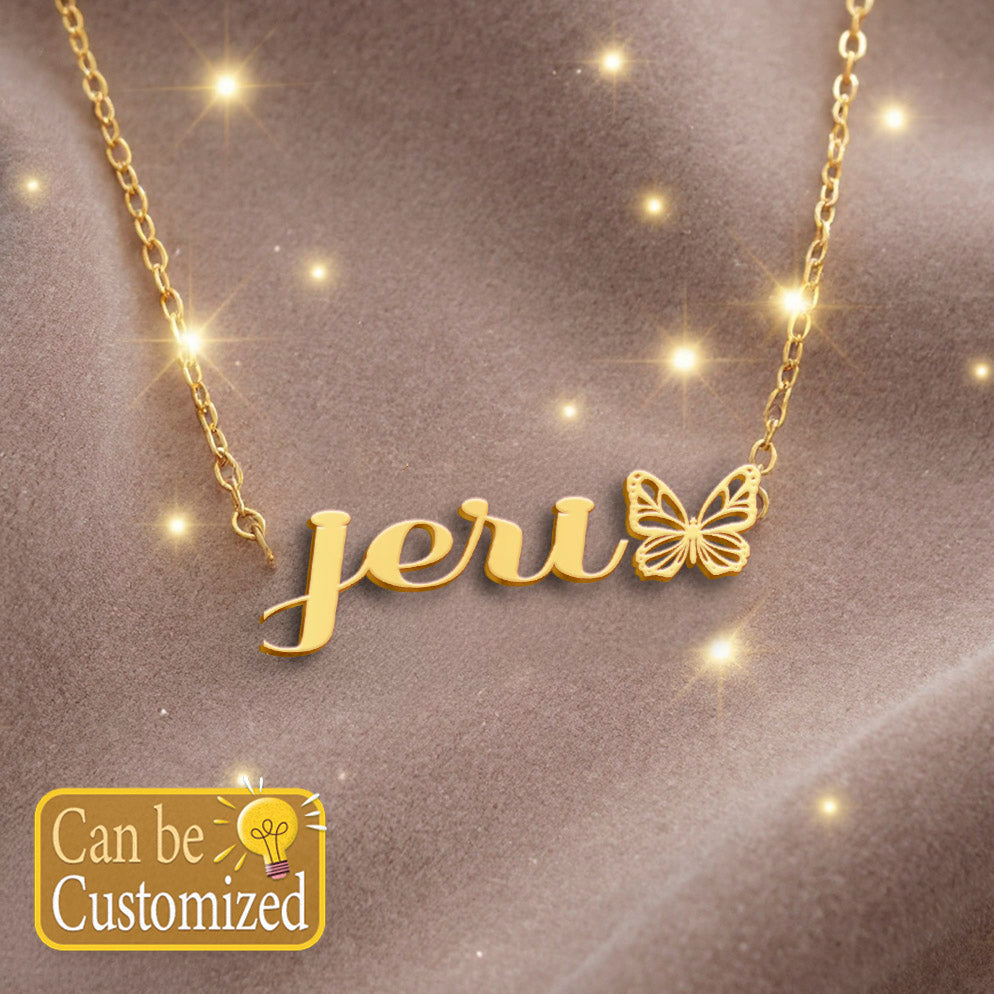 JERI  TTX22 Personalized Name Necklace – Perfect Gift