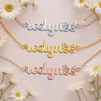 ROSLYN  TTX22 Personalized Name Necklace – Perfect Gift