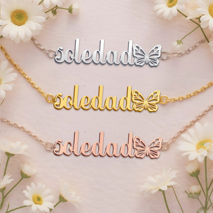 SOLEDAD  TTX22 Personalized Name Necklace – Perfect Gift
