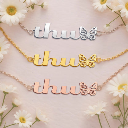 THU  TTX22 Personalized Name Necklace – Perfect Gift