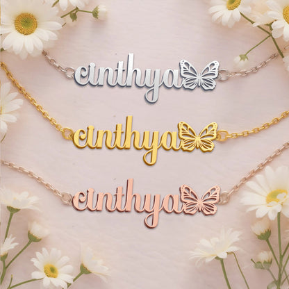 CINTHYA  TTX22 Personalized Name Necklace – Perfect Gift