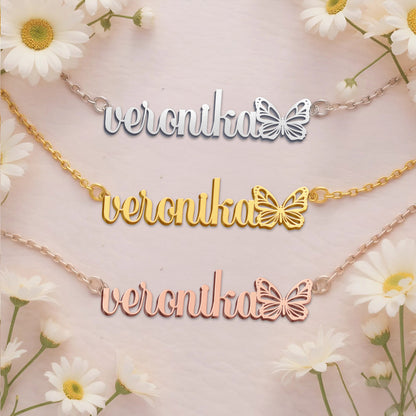 VERONIKA  TTX22 Personalized Name Necklace – Perfect Gift