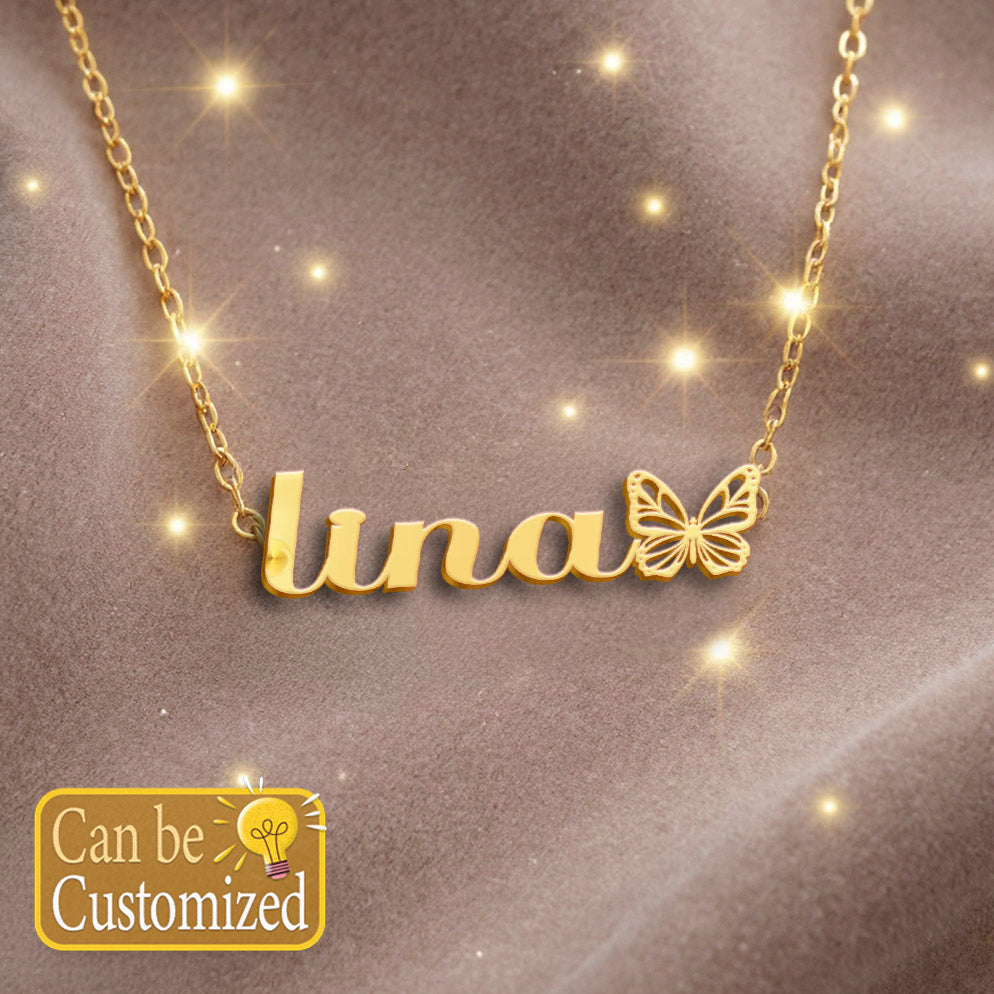 LINA  TTX22 Personalized Name Necklace – Perfect Gift