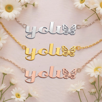 YOLI  TTX22 Personalized Name Necklace – Perfect Gift
