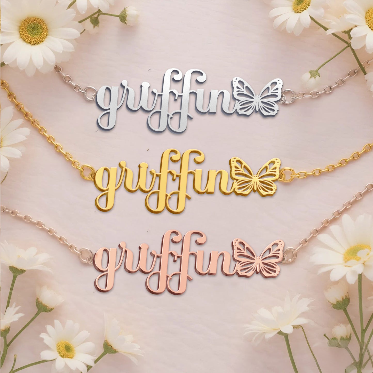 GRIFFIN  TTX22 Personalized Name Necklace – Perfect Gift