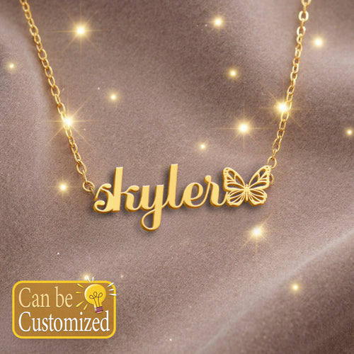SKYLER  TTX22 Personalized Name Necklace – Perfect Gift