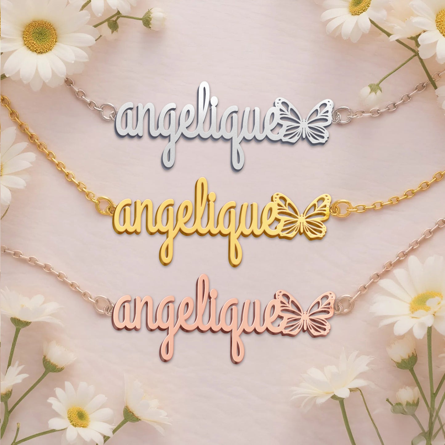 ANGELIQUE  TTL01 Personalized Name Necklace – Perfect Gift