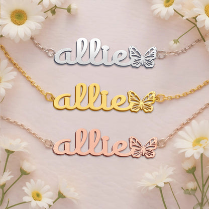 ALLIE  TTL01 Personalized Name Necklace – Perfect Gift