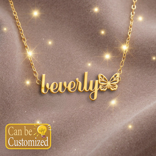 BEVERLY  TTX22 Personalized Name Necklace – Perfect Gift