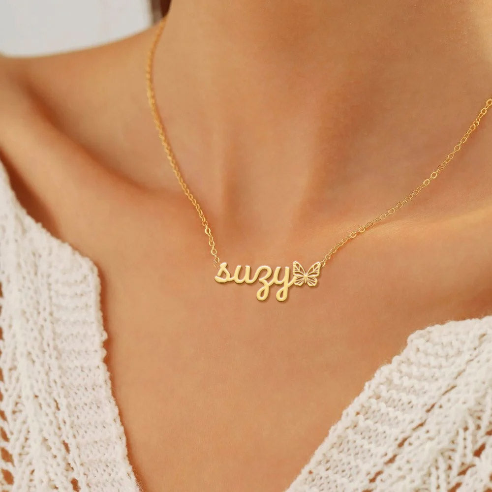 SUZY  TTL01 Personalized Name Necklace – Perfect Gift
