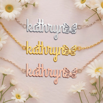 KATHRYN  TTL01 Personalized Name Necklace – Perfect Gift