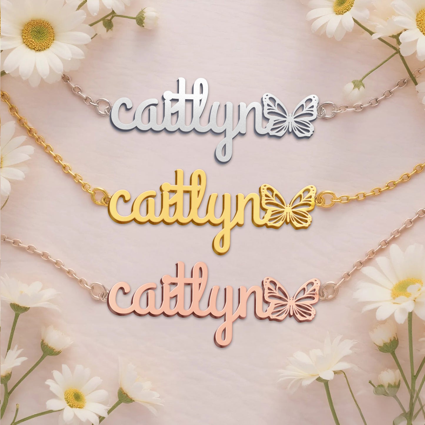 CAITLYN  TTL01 Personalized Name Necklace – Perfect Gift