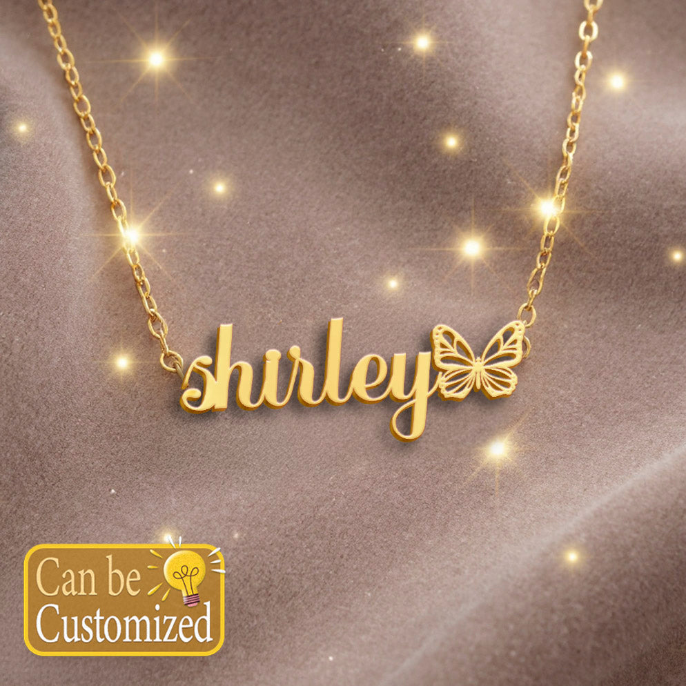 SHIRLEY  TTX22 Personalized Name Necklace – Perfect Gift