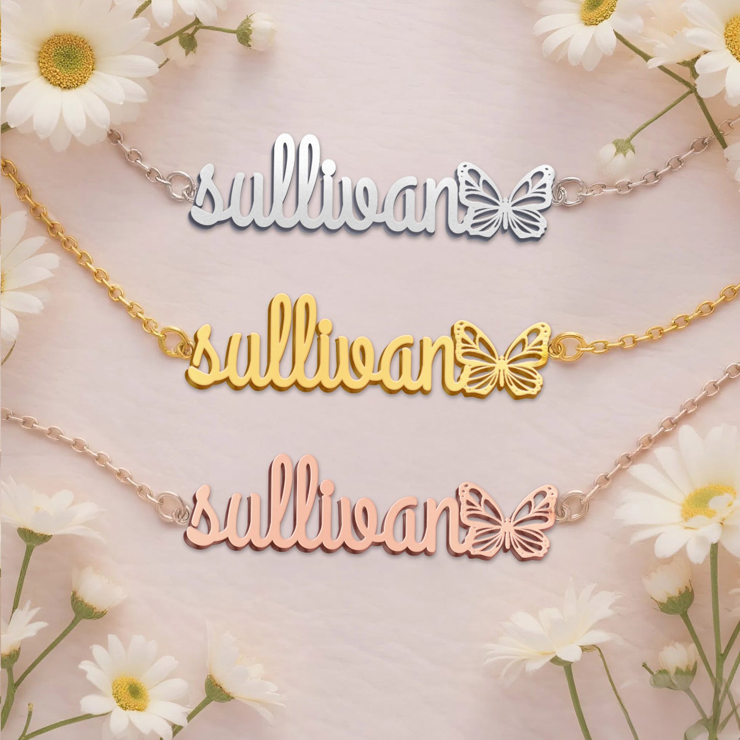 SULLIVAN  TTL01 Personalized Name Necklace – Perfect Gift