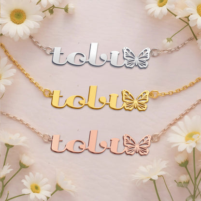 TOBI  TTX22 Personalized Name Necklace – Perfect Gift