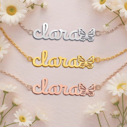 CLARA  TTL01 Personalized Name Necklace – Perfect Gift