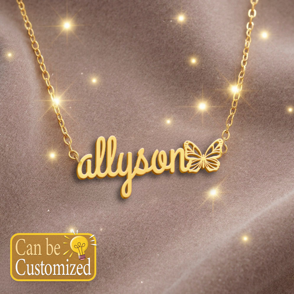 ALLYSON  TTL01 Personalized Name Necklace – Perfect Gift