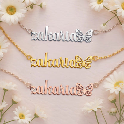 ZAKARIA  TTX22 Personalized Name Necklace – Perfect Gift