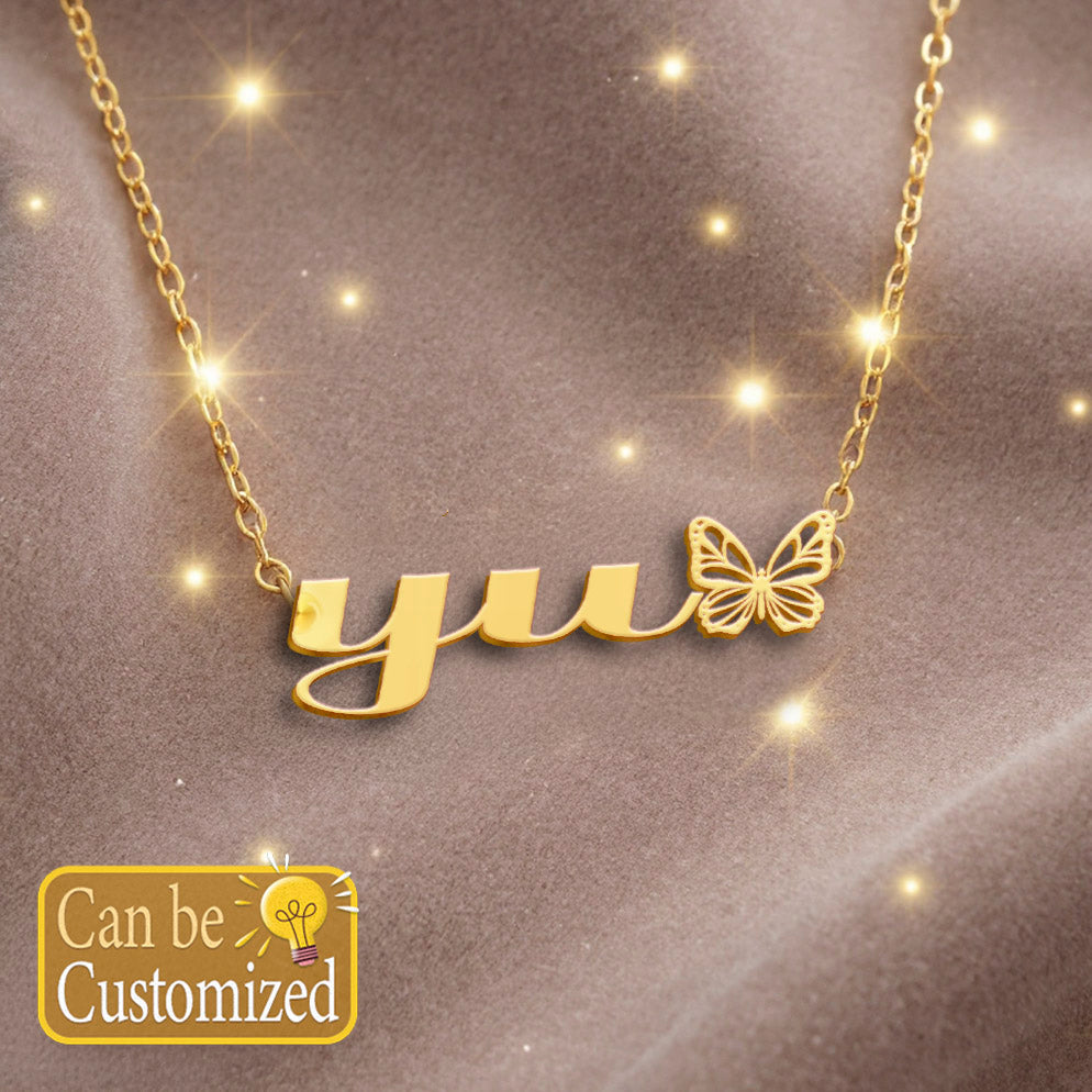 YU  TTX22 Personalized Name Necklace – Perfect Gift