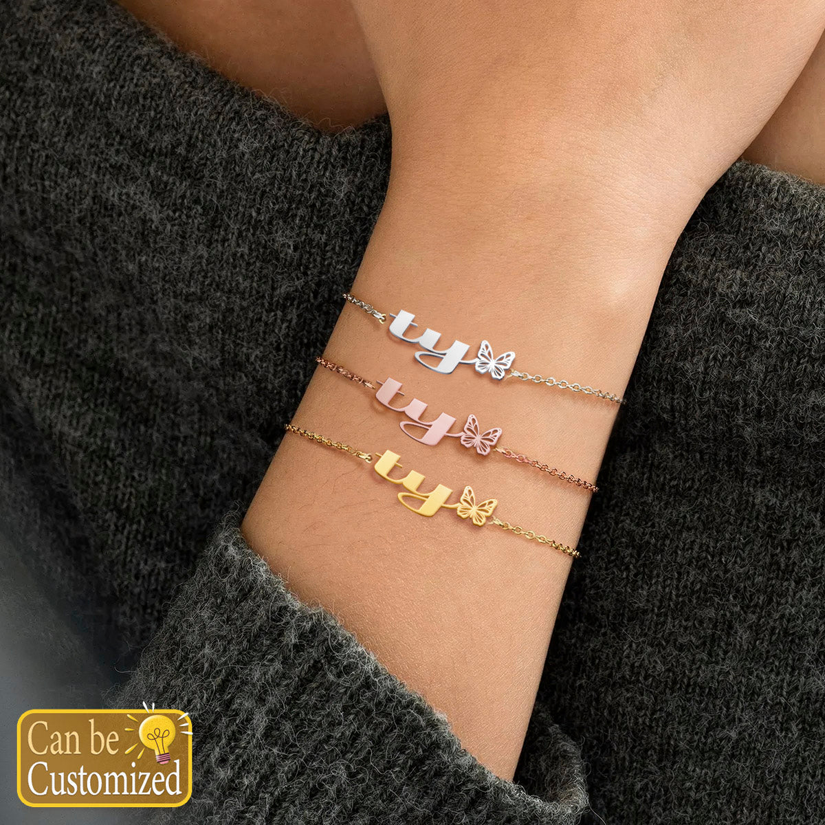 TY  VTX62 Custom Name Bracelet – A Meaningful Gift She’ll Love