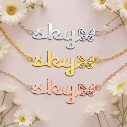 SKY  TTL01 Personalized Name Necklace – Perfect Gift