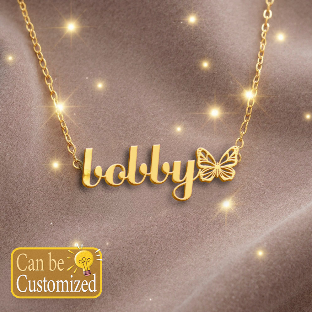 BOBBY  TTX22 Personalized Name Necklace – Perfect Gift