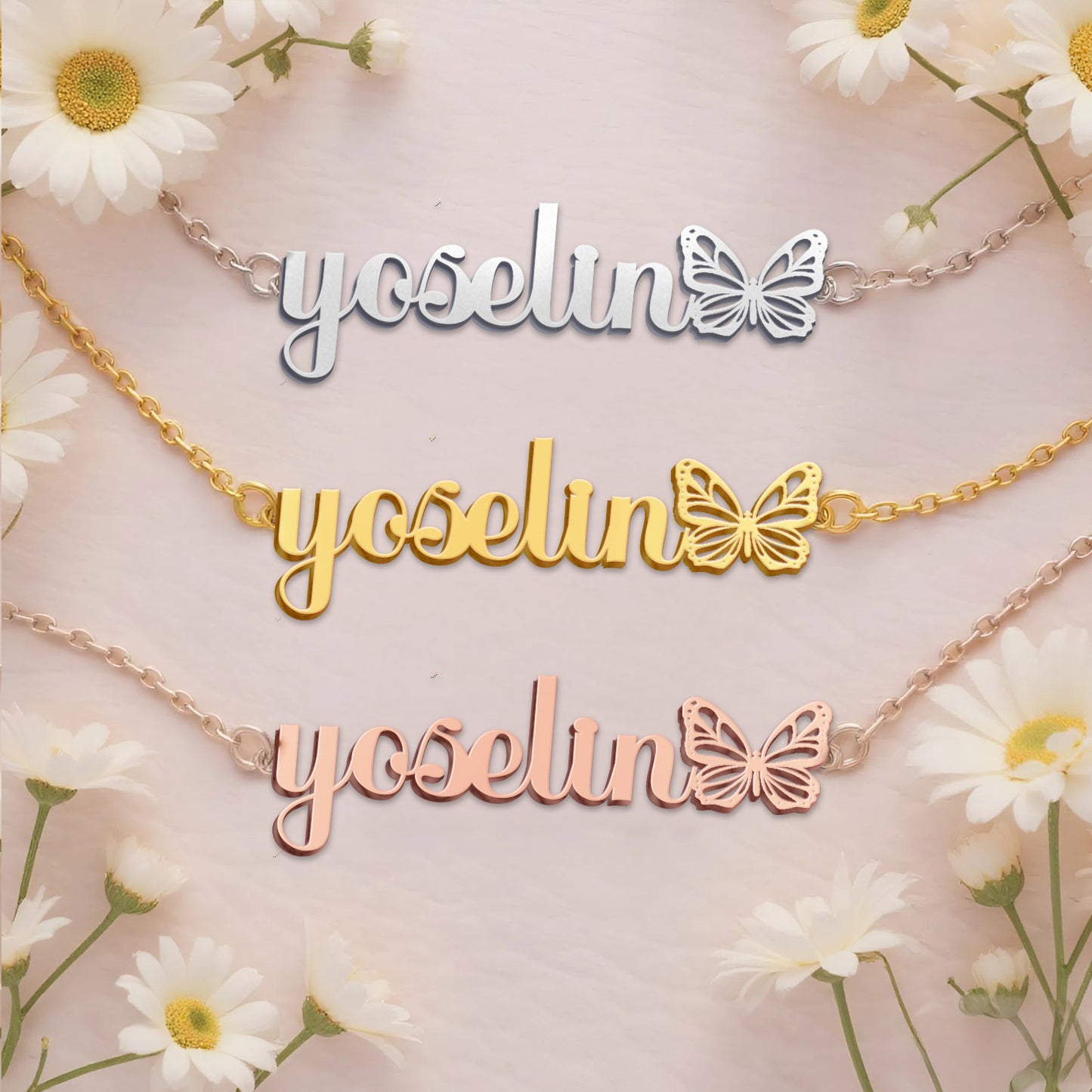 YOSELIN  TTX22 Personalized Name Necklace – Perfect Gift