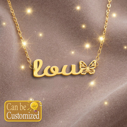 LOU  TTL01 Personalized Name Necklace – Perfect Gift
