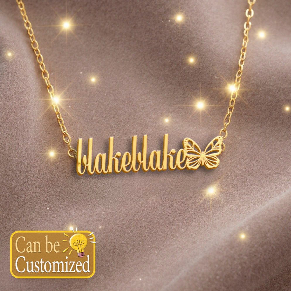 BLAKEBLAKE  TTX22 Personalized Name Necklace – Perfect Gift
