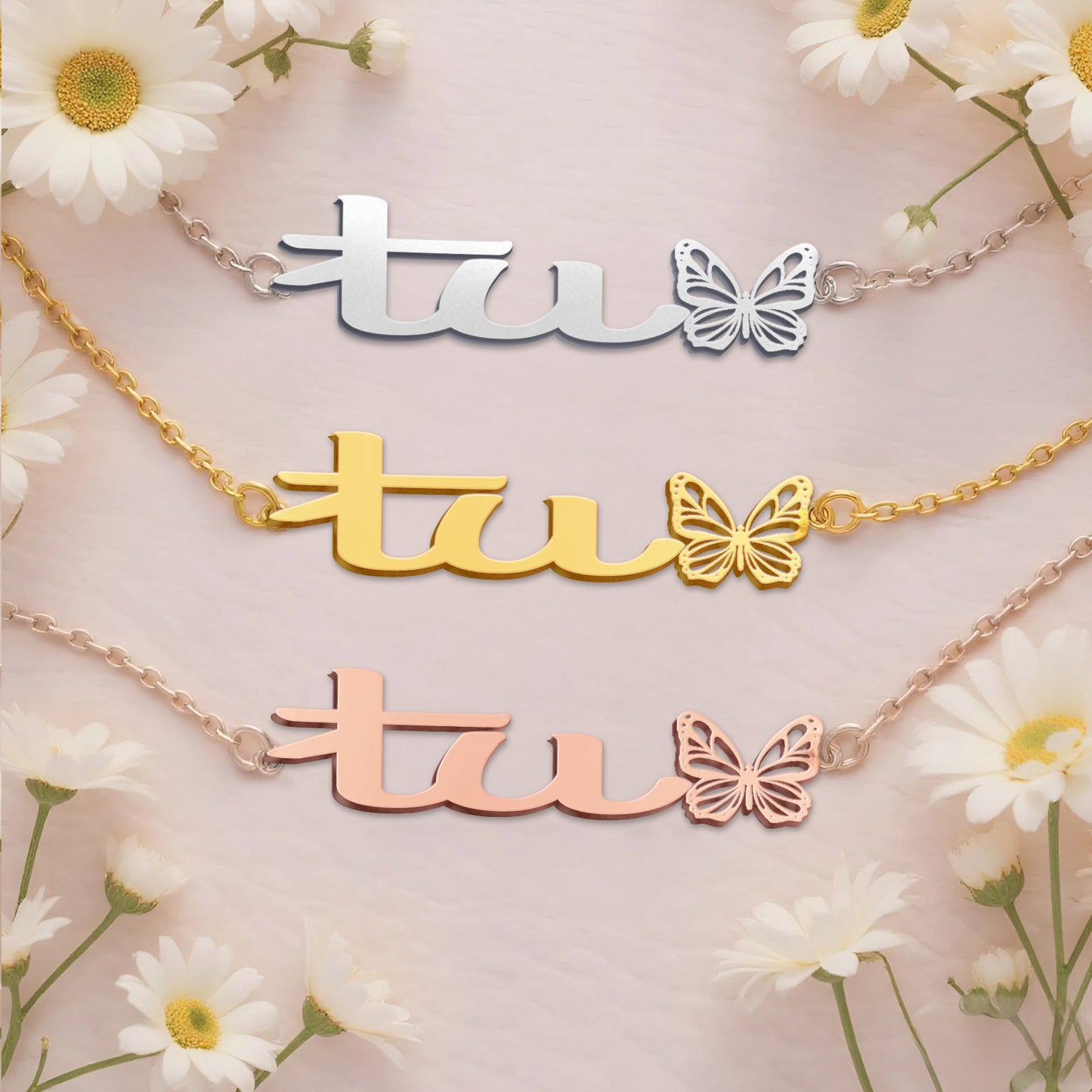 TU  TTL01 Personalized Name Necklace – Perfect Gift
