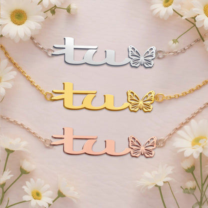 TU  TTL01 Personalized Name Necklace – Perfect Gift